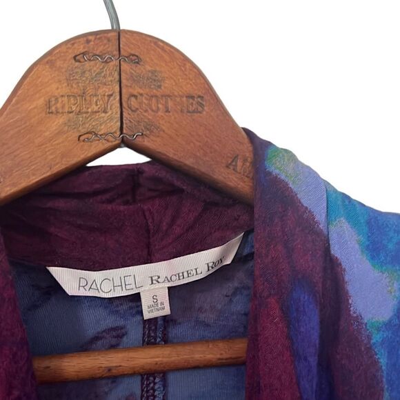 Rachel Roy Draped V Neck Midi Dress - Picture 6 of 8